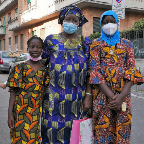 I colori e i sorrisi dell'Africa.