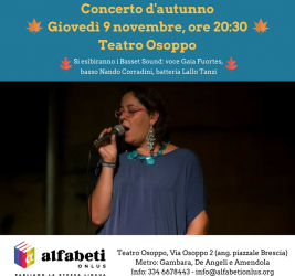 Arriva il nostro concerto d’autunno